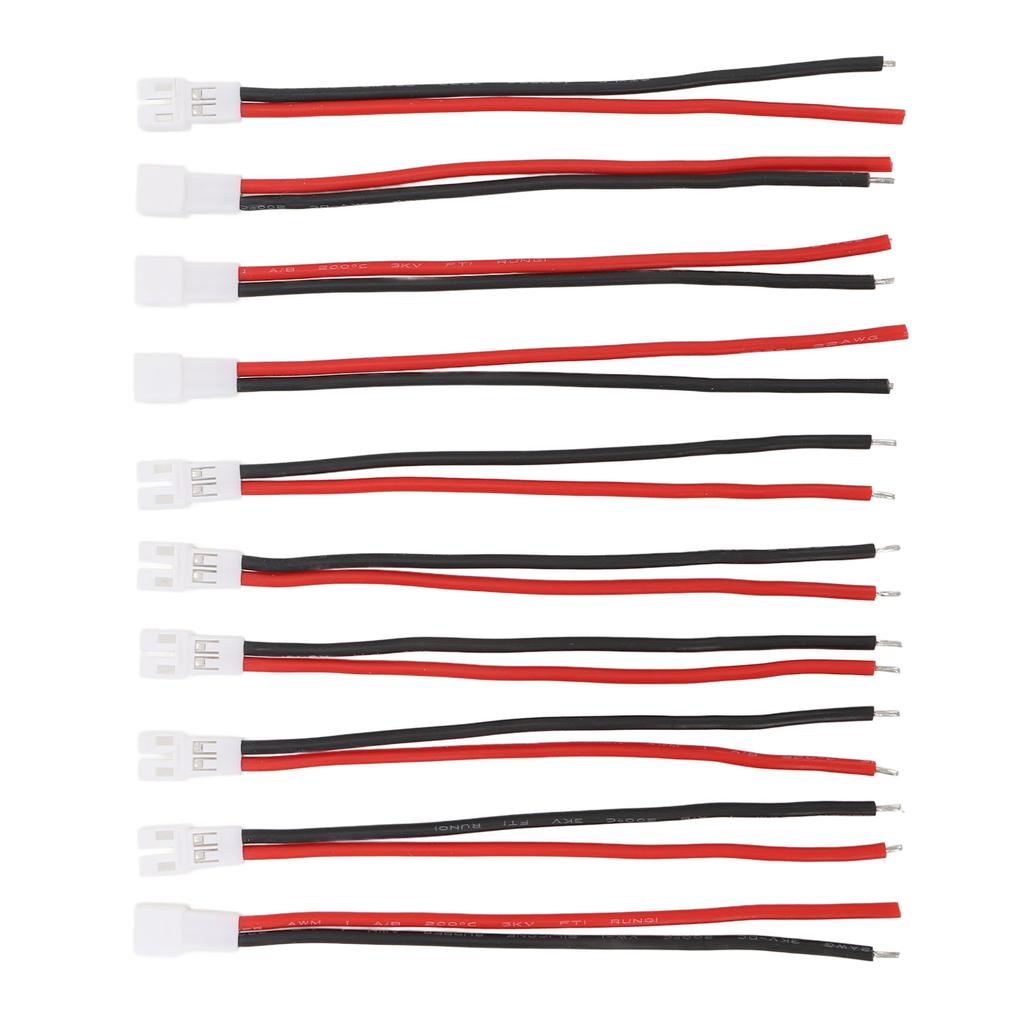 10DB Ph2.0 Női Csatlakozó Kábel 85mm Hossz 030 050 180 370 RC Motor Vezeték Csatlakozó