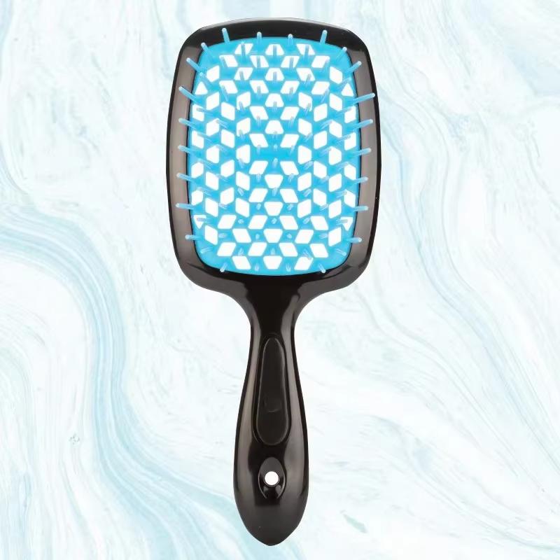 Hairdressing Hair Smoothing Honeycomb Curved Cutout Hair Brush Used For Styling Combing And Massaging The Scalp Hair Comb