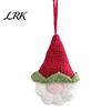 Woolen Hanging Holiday Gifts Hand Crochet Christmas Gnome Ornaments, Knitted Faceless Decorations, Handcrafted Party Supplies Yarn Elf Pendants