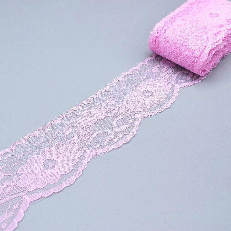 6cm Multicolor Polyester Lace for DIY Knitted Clothing Accessories