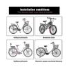 Bicycle Child Seat Rear with Handrail, Stable And Safe Bicycle Rear Mounted Children Seat Hold Up To