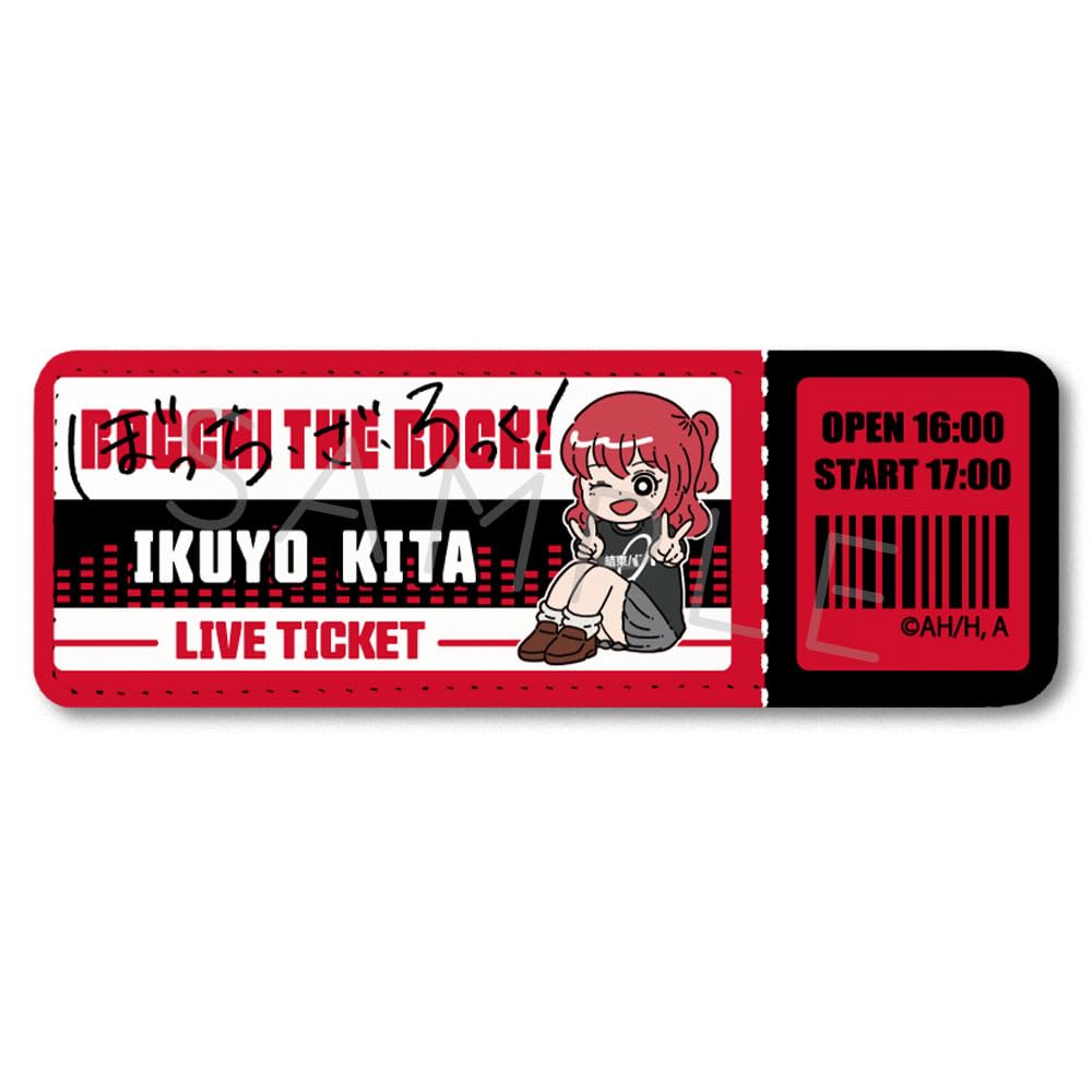 

Anime the 2nd Edition Leather Badge SD Bocchi Rock! [Kita Ikuyo] [Long]