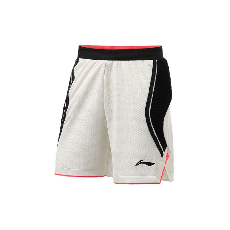 Li Ning Basketball Collection Casual Shorts Men s White AAPR241-2 M