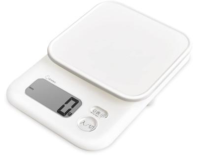 Dretec Dretec Kitchen Scale Digital 3kg Large Screen Tare Ganache White [Japanese Manufacturer]