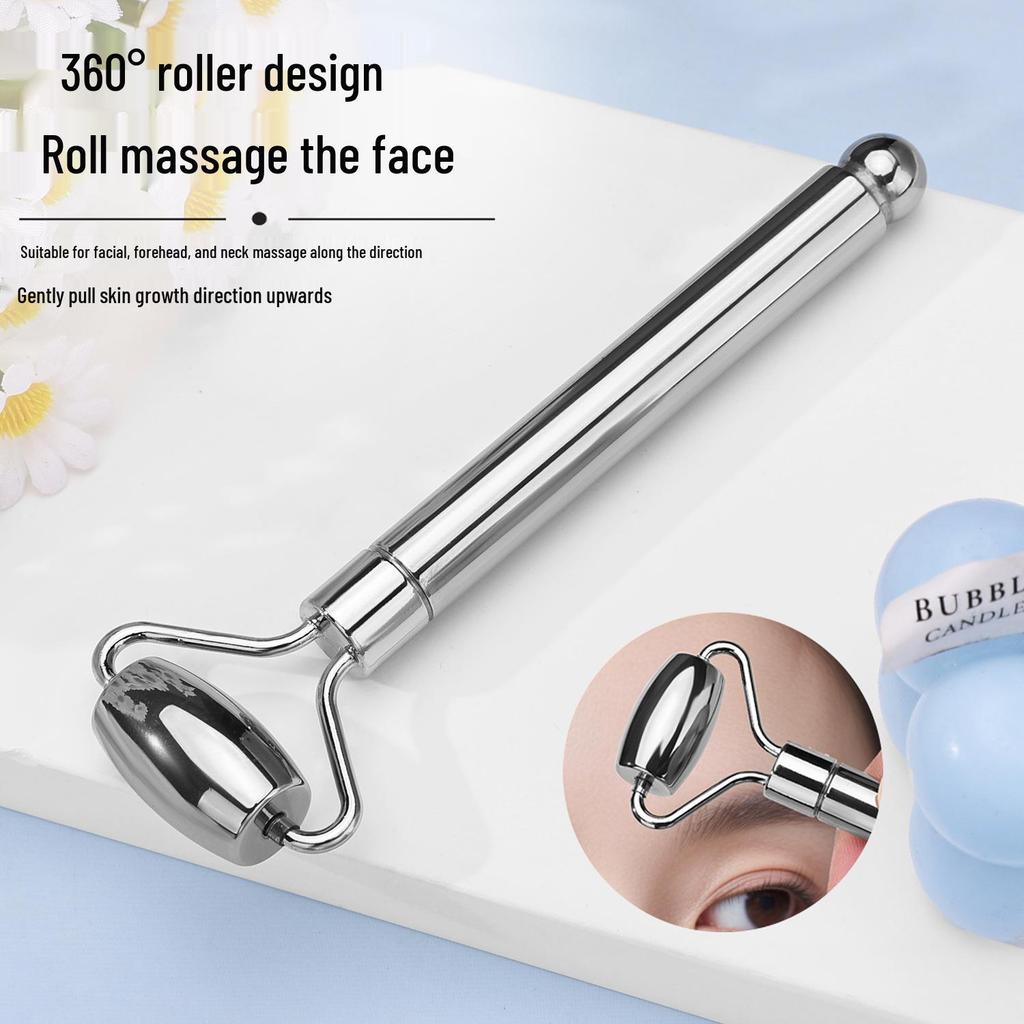 Stainless Steel Heart-Shaped Gua Sha Board for Facial and Eye Massage