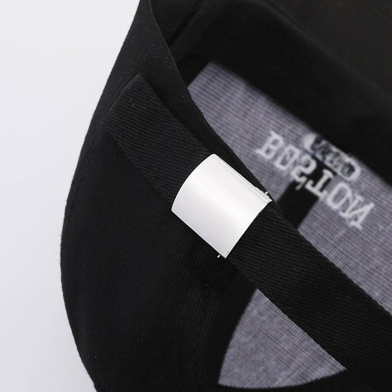 New big head circumference baseball cap Internet celebrity versatile embroidery baseball hat deep top big short brim letter embroidery
