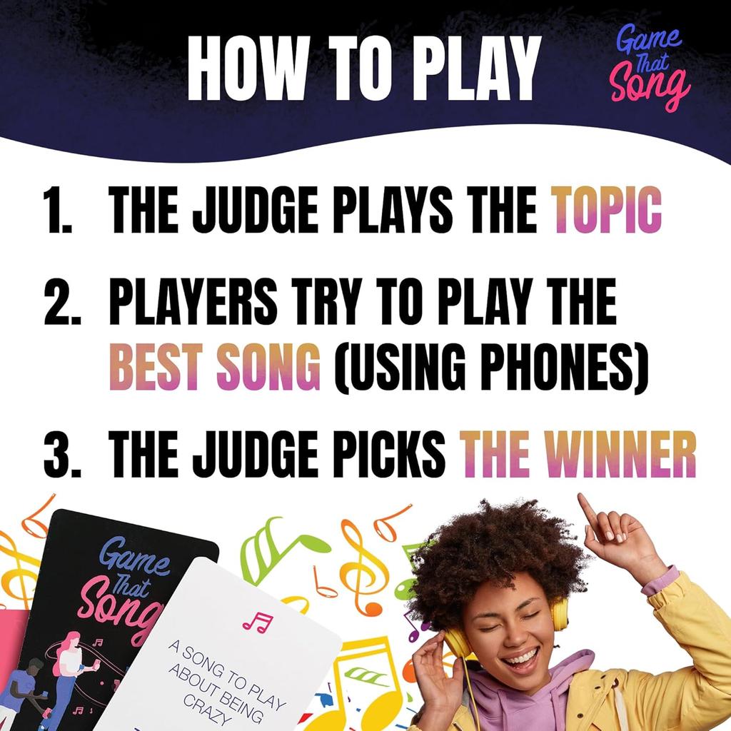 Game That Song Fun Music Entertainment Gatherings