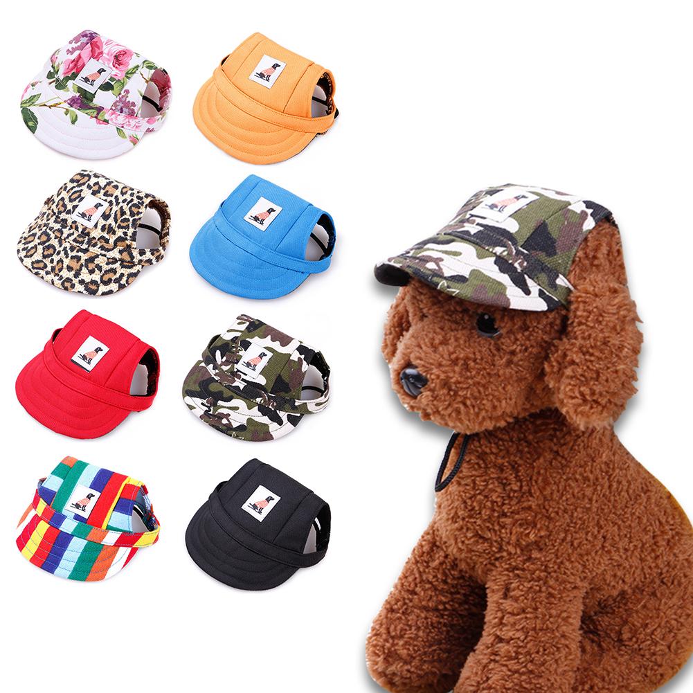 

Dogs Baseball Cap Puppy Grooming Dress Up Hat Pets Dogs Outdoor Hat Headwear Pet Dog Hat Accessories Casual Cute Dog with Hat S синий