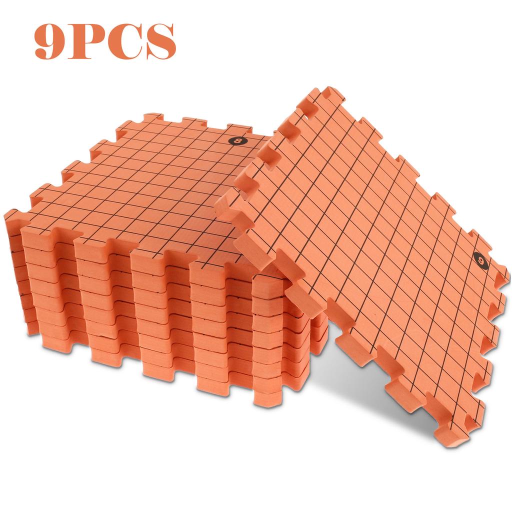 4Pcs Foam Blocking Board Ultra Thick Foam Knitting Block Mat Portable Grid Knitting Board Reusable Foam Crafts Blocking Mats