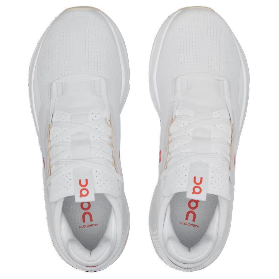 On Cloudnova 2 Comfortable Versatile N-Slip Durable Low-Top Running Shoes Men sneaker White 3ME30210256