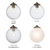 Interform Aurelia L Pendant Light LT-1941BU with Clear House Bulb, Incandescent Bulb, Bubble Glass, L