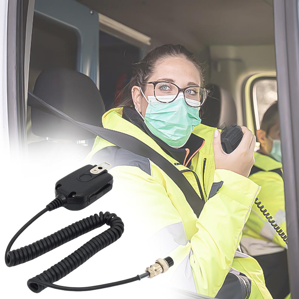 1 PC HM-36 Microphone Replacement 8 Pin Handheld Speaker Microphone for ICOM IC-718 IC-78 IC-765 IC-761 IC-7200