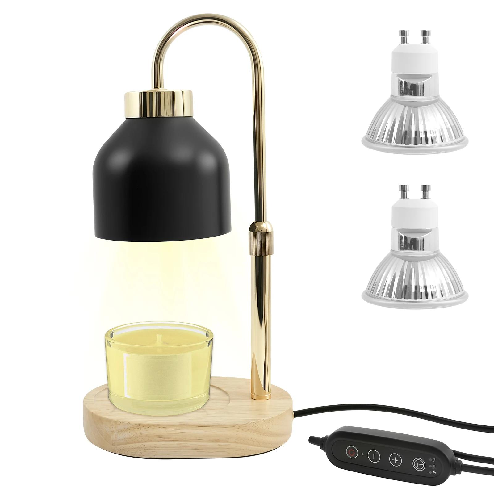 1Pc Candle Warmer Lamp Adjustable Height Brightness Wax Warmer Lamp Electric Wax Melting Lamps for Bedroom and Home Decoration