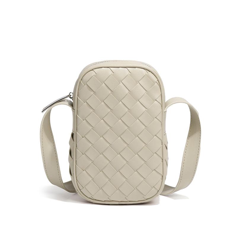 Sommer Vertikale Handytasche, Gewebte Ein-Schulter-Tasche, Mini-Tasche, Multifunktionale Umhängetasche