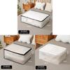 Peva Quilt Storage Bag With Waterproof Dustproof Multipurpose Organizer For Bedroom And Travel
