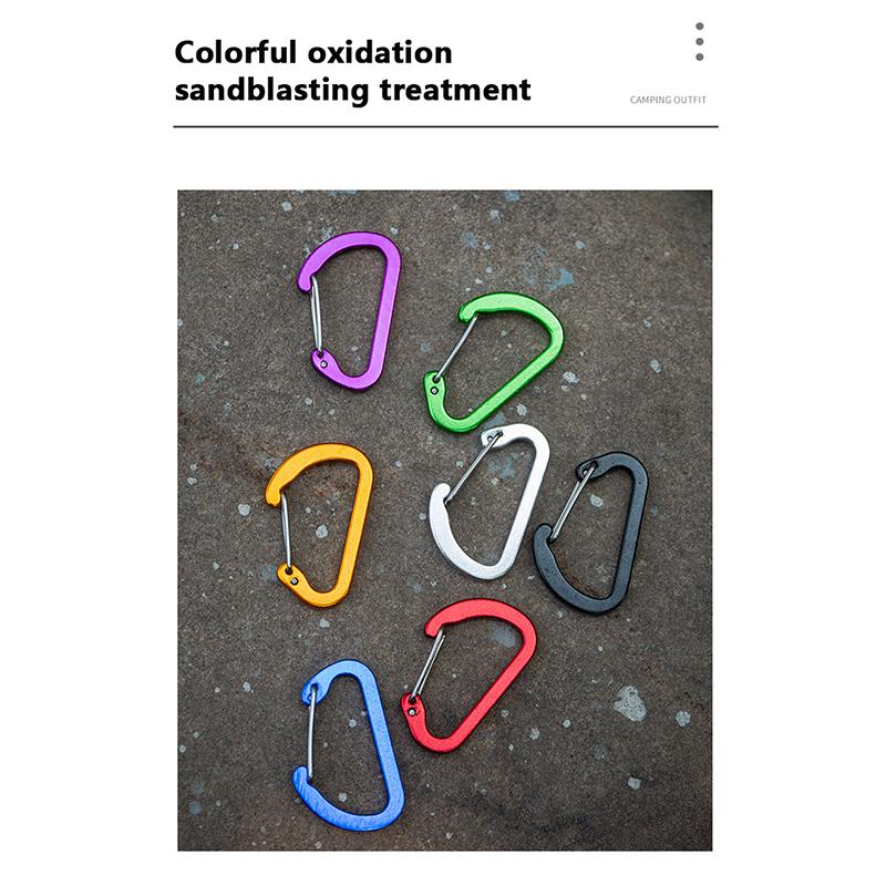 Backpack Hook Outdoor Multifunctional Carabiner Equipment Hook Aluminum Alloy