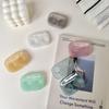 1pc Ins Contact Lens Box Portable Transparent Minimally Integrated Companion Box Girls Travel Contact Lens Case with Tweezers