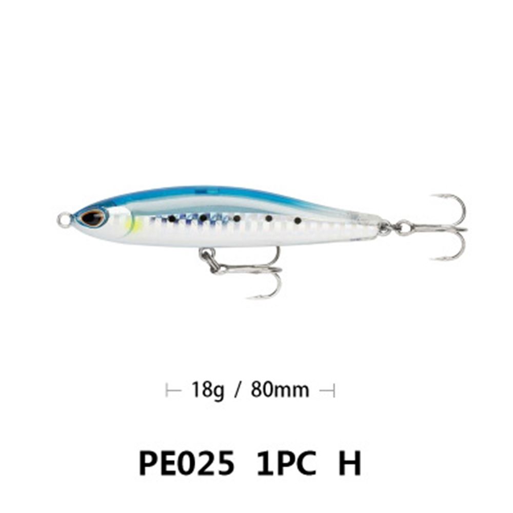 Outdoor Useful Tackle Fish Hooks Winter Fishing Minnow Lures Pencil Sinking Minnow Baits