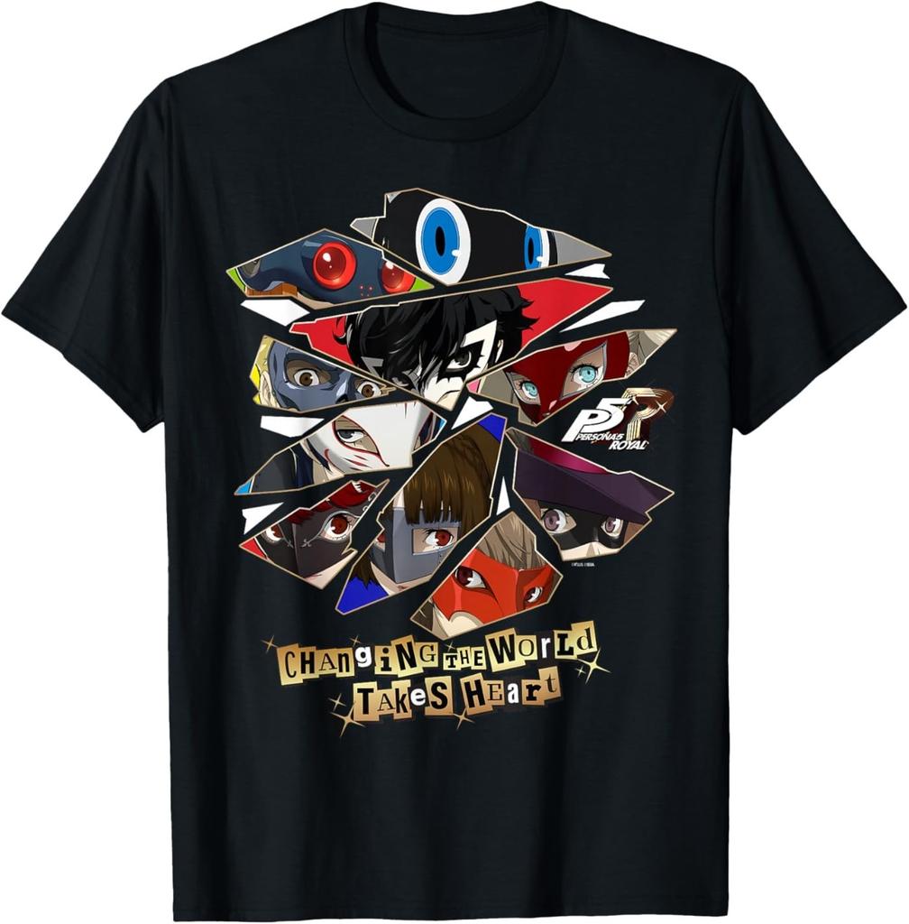 T-shirt ATLUS Persona 5 Royal Changing the World Takes Heart