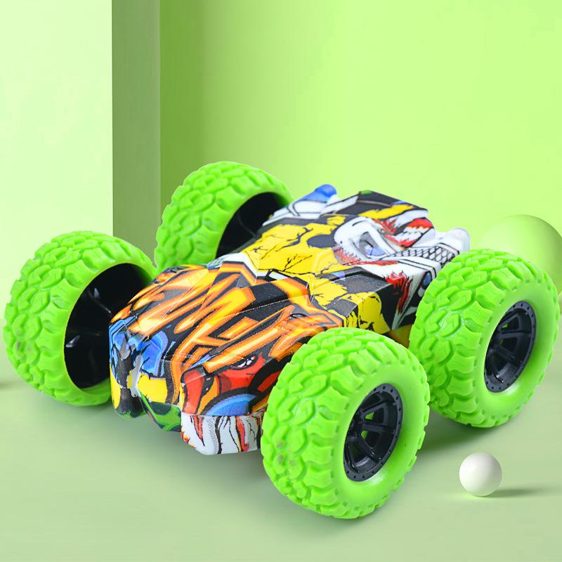 Kids Four-wheel Drive Inertial Shatter-Proof Model for Kids Boy Toy Car Simulation Off-road Boy Gift  Railed/Motor Toys Car Gift