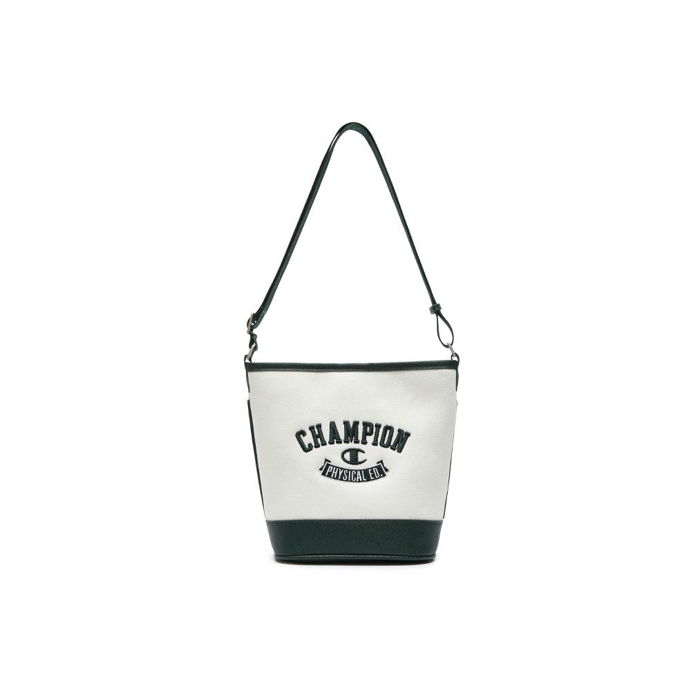 Champion Team Bucket Bag Classic Design 3D Embroidered Logo Casual Versatile Fabric Backpack Shoulder Bag Regular Unisex Couple Style U4CACPU11