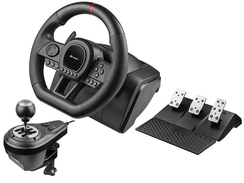 Volante Tracer Simracer Cambio Manuale 6 in 1