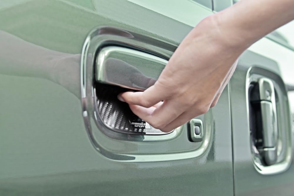 MONSTER SPORT Door Handle Protectors for Toyota Wagon Scratch Door Handle Made In Every/Every [DA17V/DA17W], 7-Piece Set, Prevention, Protection,