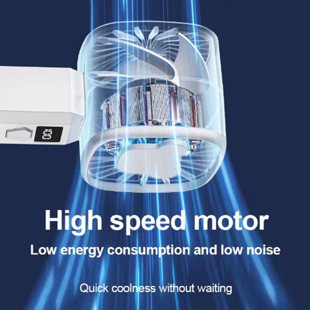 5 Speed Adjustable High-speed Mini Fan Rechargeable Personal Cooling Fan Handheld Fan  Outdoor