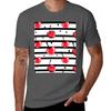 Red Cherries Pattern Tshirt Urban Style Casual Short Sleeve Top