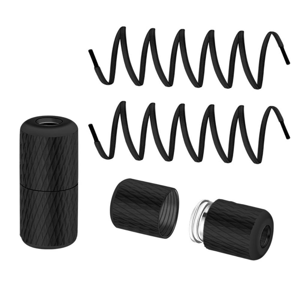 2 Pairs Without Ties Elastic Shoelaces Metal Buckle Quick Shoelaces No Tie Shoelaces Everyday Wear