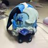 Latest 10cm Cosplay Game Cookie Run Kingdom Character Shadow Milk Cookie Plush Toys Cute Cartoon Anime Bag Keychain Plushie Doll
