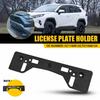 Black For 19-24 Toyota RAV4 Front License Plate Frame Holder Mounting Bracket EA