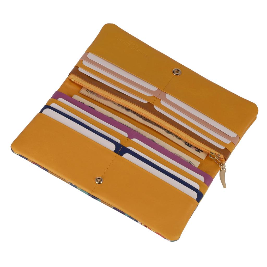 Long Wallet Flap Long Wallet Colorful Landscape [Tsumori Chisato]