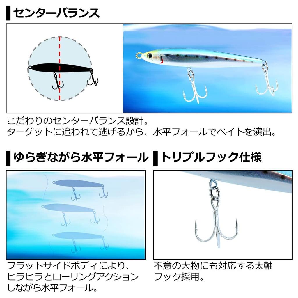 Daiwa Offshore Lure Saltiga Over There 110S Adel Keimura Purple