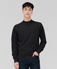 CHASECULT Men'S Essentials Mock Neck Sweater - Charcoal