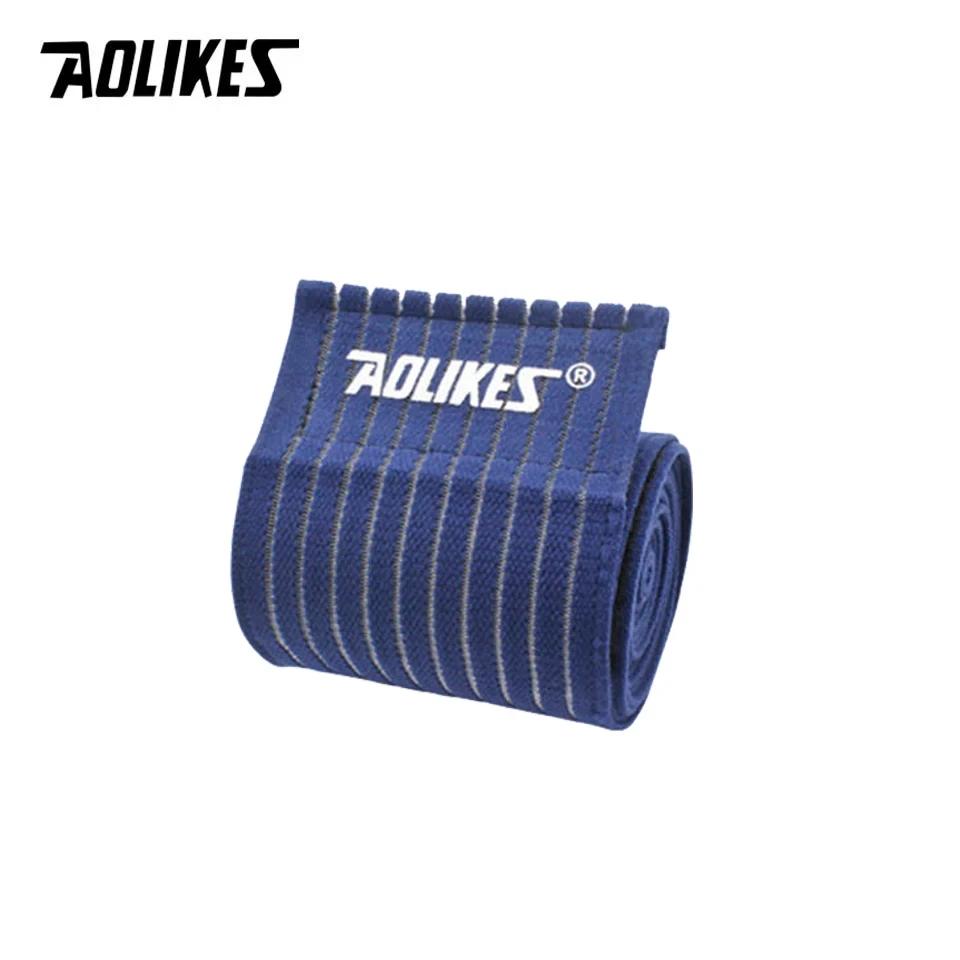 AOLIKES 1 Stück 40-180CM Elastische Bandage Kompression Kniebandage Sportband Knieprotektor Bänder Knöchel Bein Ellenbogen Handgelenk Wade Bandage