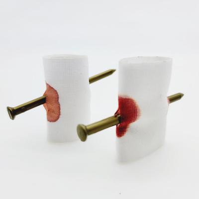 5 bucăți/set de jucării pentru bandaj de Halloween, farsă cu sânge, unghii din plastic, jucării pentru degete