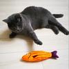 Squeaky Sea Fish Shape Sphynx Cat Toy Catnip Plush Stuffed Pet Toys for Cats Gotas Kitten Kedi Funny mascotas Play Accessories