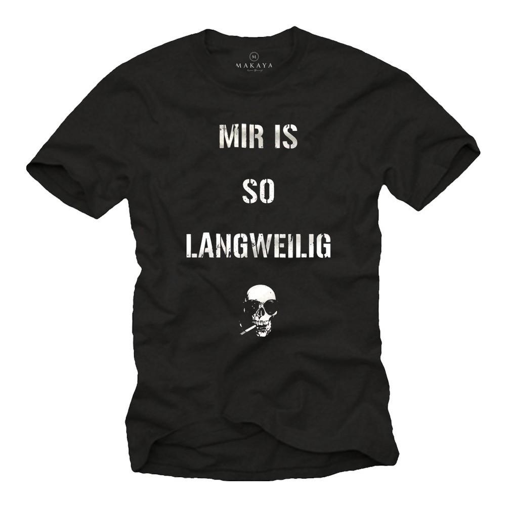 Cool Mens TShirt Skull Rocker Biker Skull Rock Band Swag Fun Hip Hop Unisex T-Shirt S
