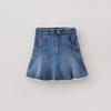 Mark Jenny Blues Denim Girls' A-Line Denim Skirt Children's Skirt Half Skirt Spring New Style 560176