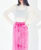Wordog Vintage Washed Denim Long Skirt