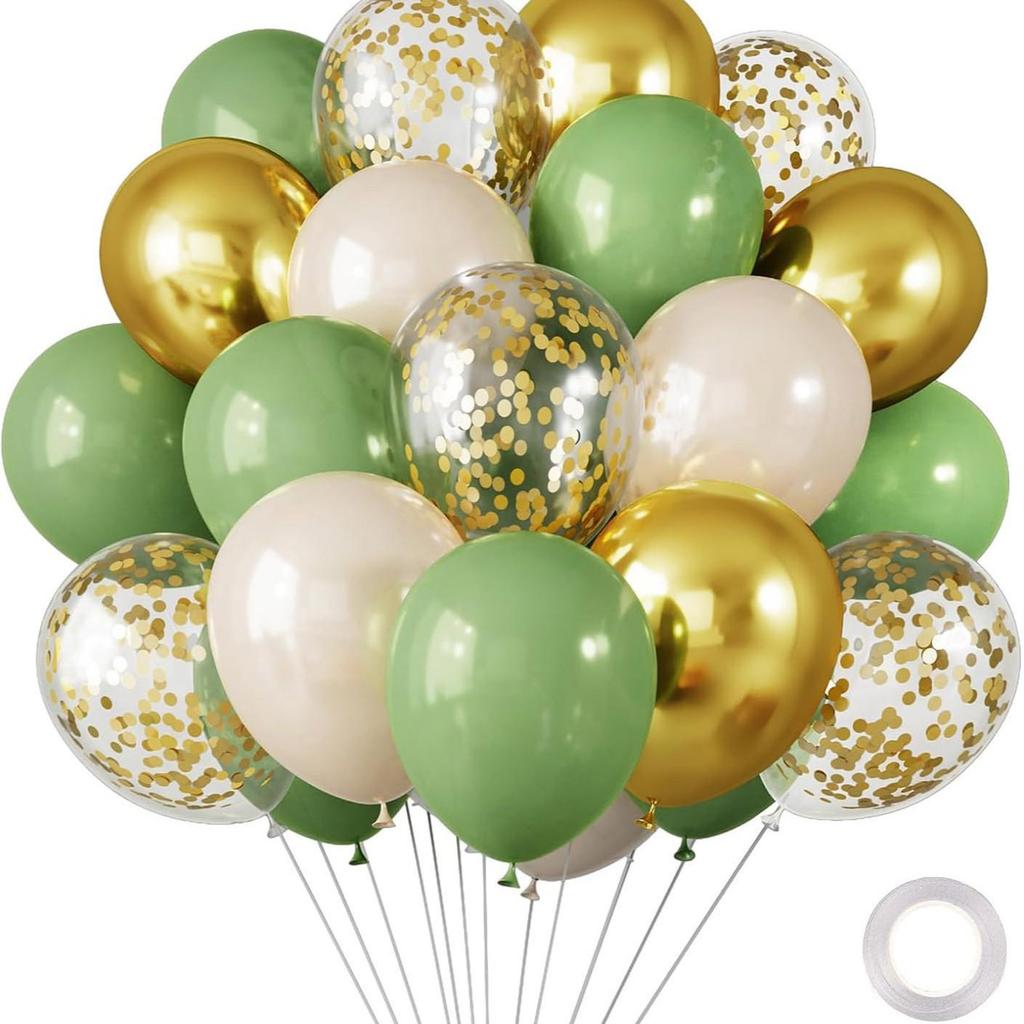 30-Piece Colorful Metal Sequin Balloon Set for Birthday Parties and Ceremonies