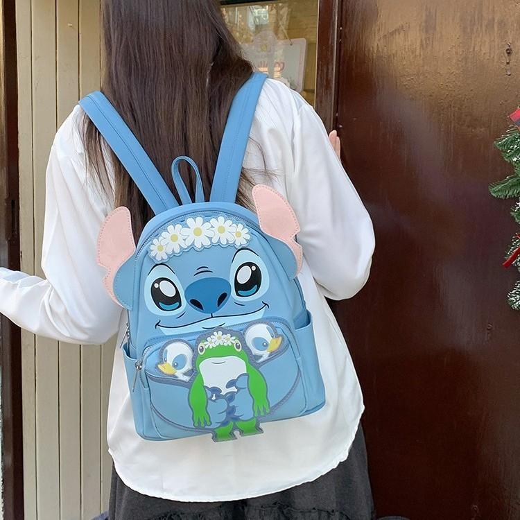 Cute Plush Backpack With Zipper Closure For Casual Travel And Gift Ideas