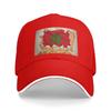 Sandwich Baseball Cap for Men & Women, 3-Layer Contrast Design Adjustable Hat, Lightweight Durable Cap