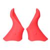 1 Pair Colorful Hood Cover for Road Bikes Brake Cover Protectors Hood Silicones Bikes Handlebars Grip Protectors Set