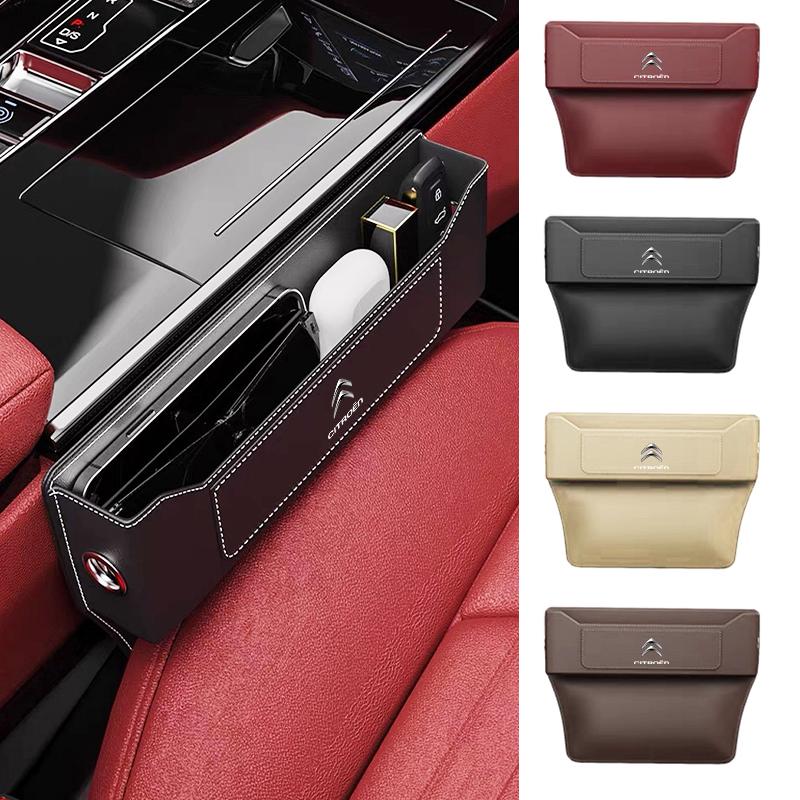 New Car USB Charging Multifunction Seat Crevice Storage Box For Citroen C1 C3 C4 C5 C6 DS 3 DS 4 DS 5