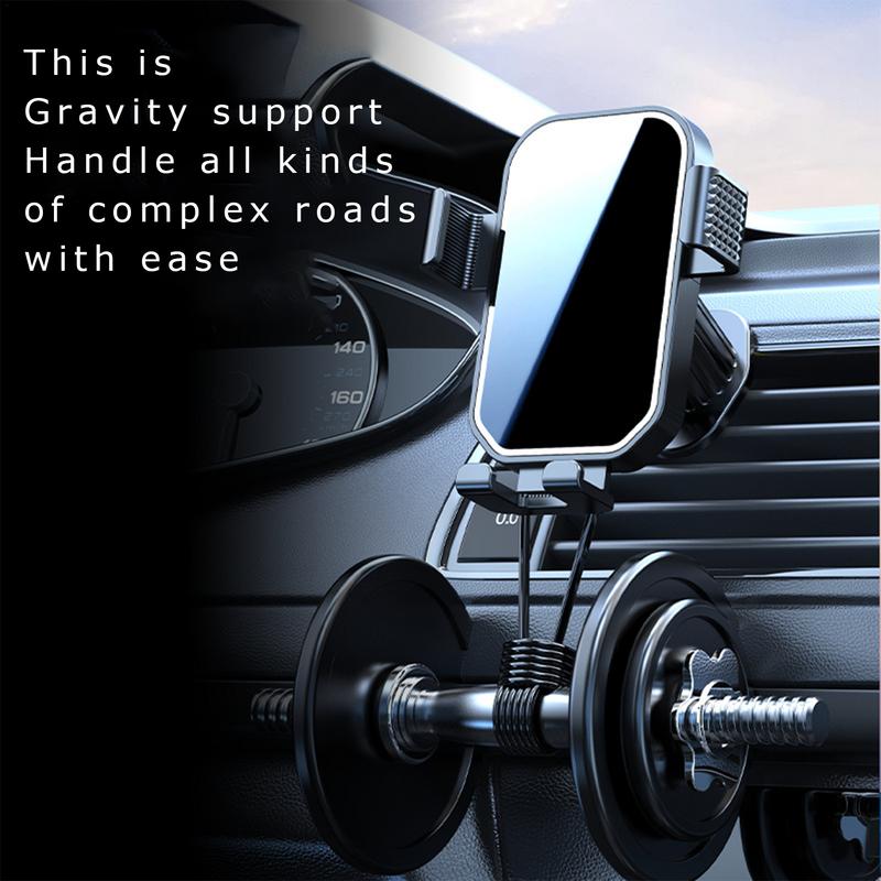 Phone Holder For Car 360 Degree Rotation Automobile Bracket Air Vent Phone Mount For Travel Vehicle Men Women Smartphone Air