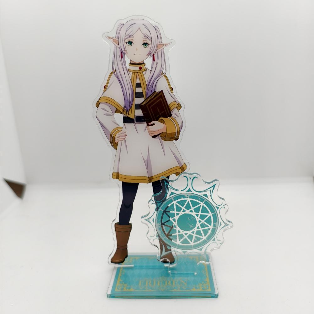 Anime Frieren: Beyond Journey's End Frieren At The Funeral Cosplay Collectible Acrylic Figure Stand Model Plate Desk Decor