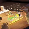 Magic Glow Kids Drawing Board: Reusable LCD Tablet, Erasable Light-Up Doodle Pad for Ages 3-6+ | Fun Educational Toy Menu Board