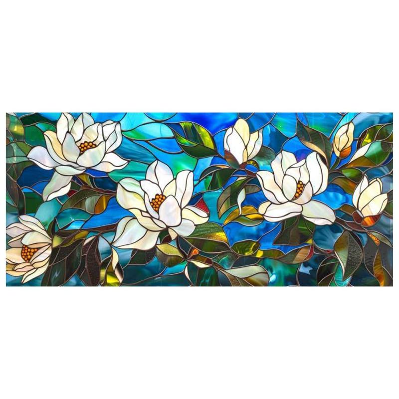 100*45cm Dekorativní okenní lepidla Elektrostatická skleněná samolepicí fólie